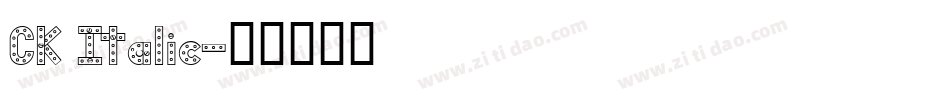 CK Italic字体转换